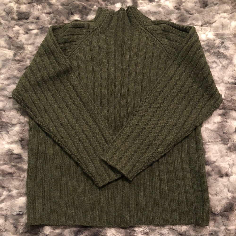 J. Crew Men’s Ribbed Mock Turtleneck